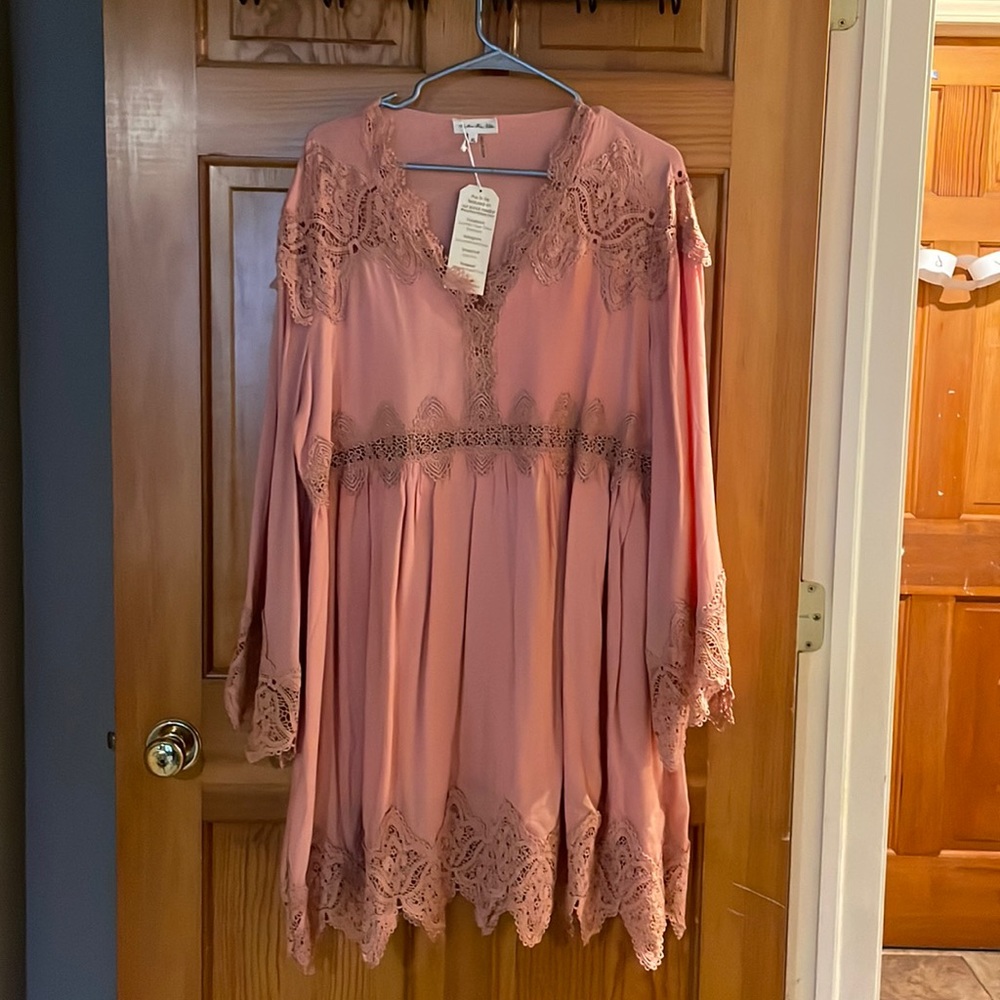 Eyes On You Dress - Blush - Southern Fried Chics